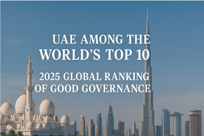 2025 الإمارات ضمن أفضل 10 دول في العالم: تصنيف الحوكمة الرشيدة لعام